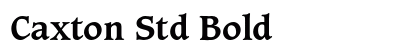 Caxton Std Bold preview