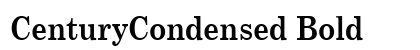 CenturyCondensed Bold preview