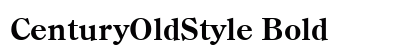 CenturyOldStyle Bold preview
