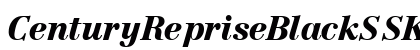 CenturyRepriseBlackSSK Italic preview