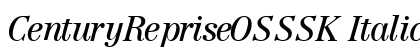 CenturyRepriseOSSSK Italic preview