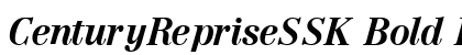 CenturyRepriseSSK Bold Italic Preview