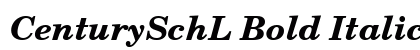 CenturySchL Bold Italic Preview