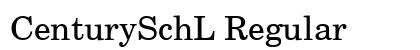 CenturySchL Regular Preview