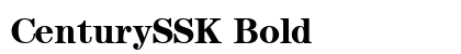 CenturySSK Bold preview