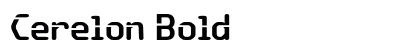Cerelon Bold preview