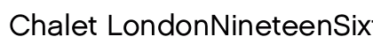 Chalet LondonNineteenSixty Preview