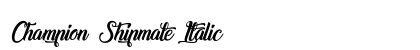 Champion Shipmate Italic preview