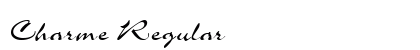 Charme Regular preview