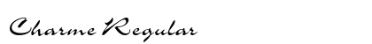 Charme Regular preview