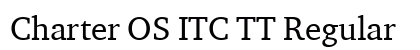 Charter OS ITC TT Regular preview