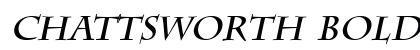 Chattsworth Bold Italic Preview