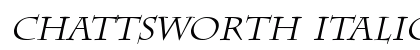Chattsworth Italic Preview