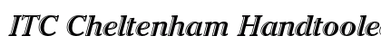 ITC Cheltenham Handtooled Std Bold Italic Preview