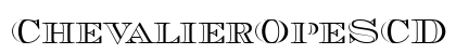 ChevalierOpeSCD Regular preview
