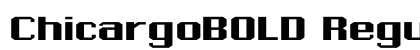 ChicargoBOLD Regular preview