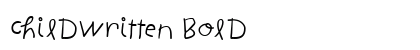 ChildWritten Bold preview