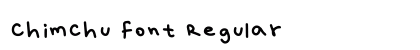 Chimchu Font Regular preview