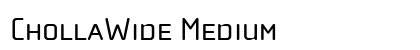 ChollaWide Medium preview