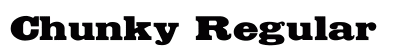 Chunky Regular Preview