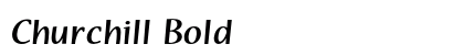 Churchill Bold preview