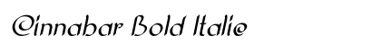 Cinnabar Bold Italic Preview