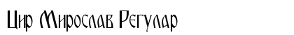 Cir Miroslav Regular Preview