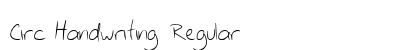 Circ Handwriting Regular preview