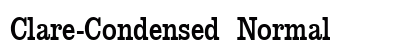 Clare-Condensed Normal preview