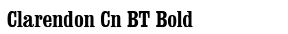 Clarendon Cn BT Bold preview
