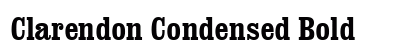 Clarendon Condensed Bold preview