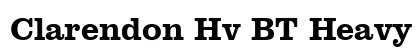 Clarendon Hv BT Heavy preview