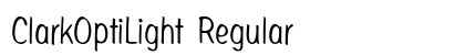ClarkOptiLight Regular preview