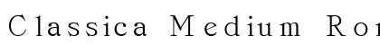 Classica Medium Roman Preview