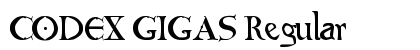 CODEX GIGAS Regular preview