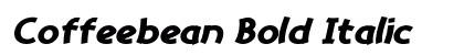 Coffeebean Bold Italic Preview