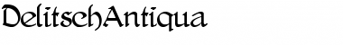 DelitschAntiqua Regular Font