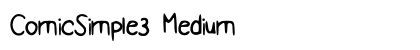 ComicSimple3 Medium preview
