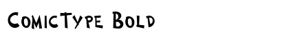 ComicType Bold preview