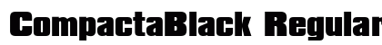 CompactaBlack Regular preview