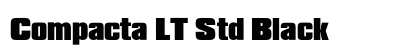 Compacta LT Std Black preview