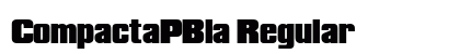 CompactaPBla Regular preview