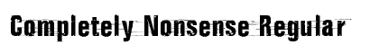 Completely Nonsense Regular preview