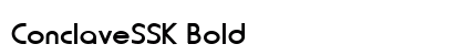 ConclaveSSK Bold preview