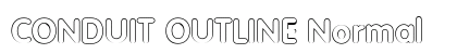 CONDUIT OUTLINE Normal preview