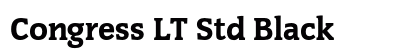 Congress LT Std Black preview