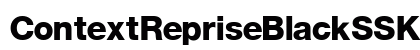 ContextRepriseBlackSSK Bold preview