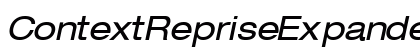 ContextRepriseExpandedSSK Italic Preview