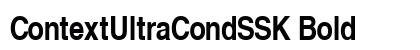 ContextUltraCondSSK Bold preview