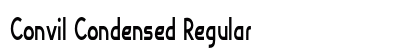 Convil Condensed Regular Preview